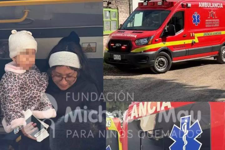 Jazlyn, bebé pequeña que sobrevivió a la explosión de la pipa en Iztapalapa, ya se encuentra en México