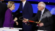 Warren Rejects Peace Pipe Offered By Sanders