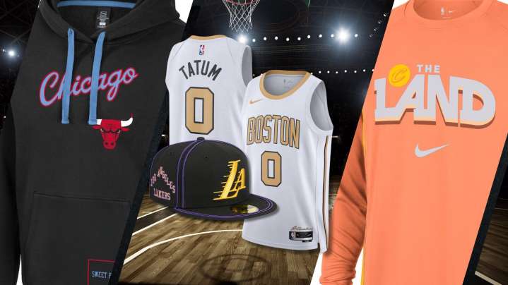 Shop 2025 NBA City Edition collection, NBA apparel, jerseys