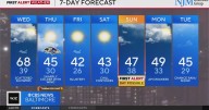 Possible rain, but warmer in Maryland leading to Thanksgiving