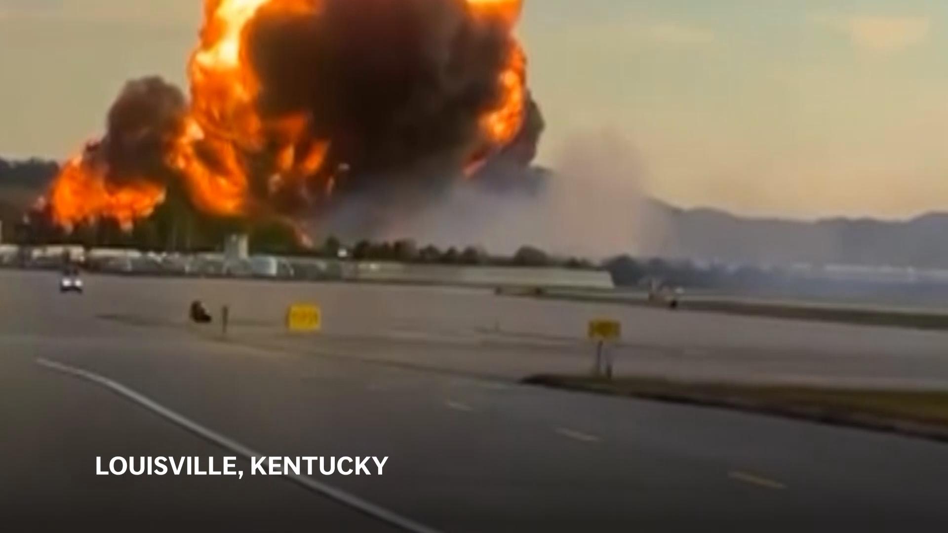 Black box of UPS plane that crashed in Louisville, Kentucky located