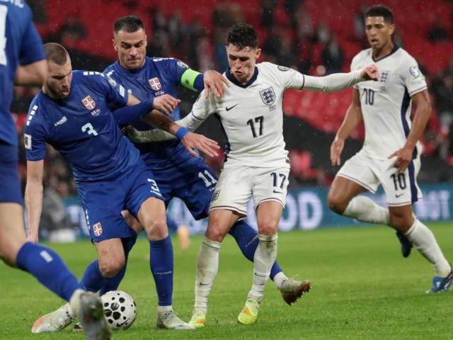 England cruise against Serbia with Bellingham reduced to cameo role