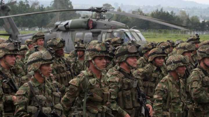 Bombardeo contra las FARC en el Guaviare