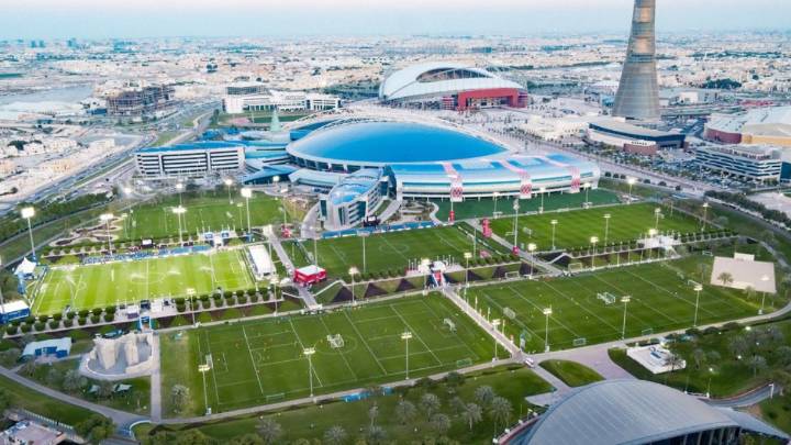 El inusual Mundial Sub 17 de Qatar con 48 selecciones y que juegan en un mismo predio