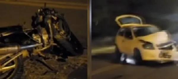Murió un motociclista en Av. del Carnaval: Fue atropellado por un conductor ebrio