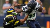 Rams have 4 interceptions, Seahawks miss long field goal on final play in Los Angeles' 21