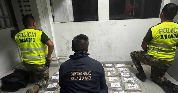 Intervención de la FETID Piura permite incautar más de 48 kilos de droga en Paita