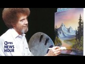 Auction of Bob Ross paintings aims to fill funding gaps for public broadcasting