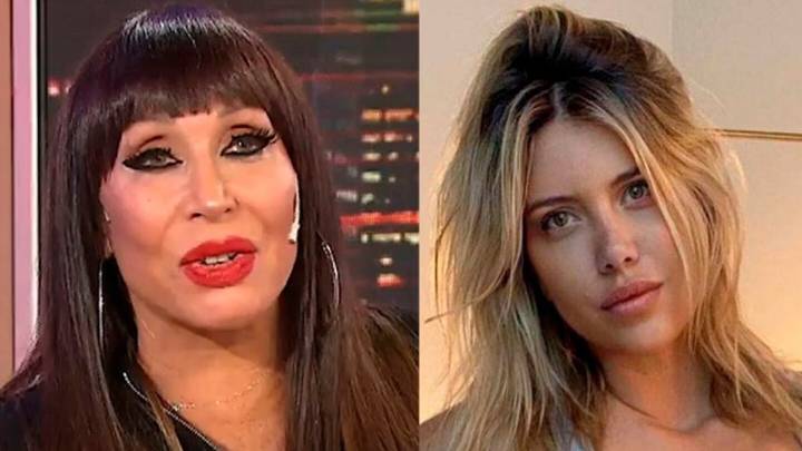 Moria Casán lapidaria tras ver a Wanda Nara antes de sus retoques