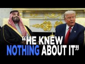 Trump hosts MBS at the White House, dismissing questions about Jamal Khashoggi's killing