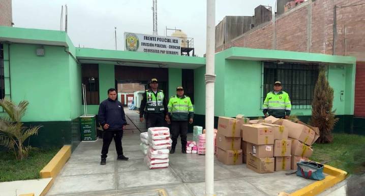 Chincha: Policía Nacional recupera 80 mil soles en mercadería robada por “patinadores”