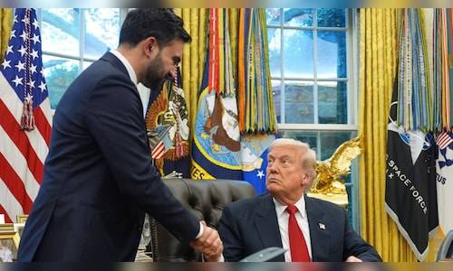 Watch: Mamdani and Trump share an epic moment