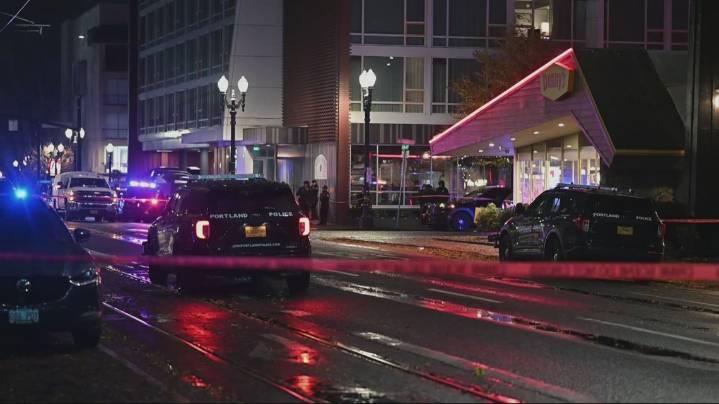 Police use force to stop man seen running around naked with handgun in Portland's Lloyd District