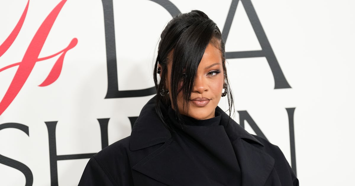 Rihanna's Slitted Jacket Made The See-Through Trend Practical