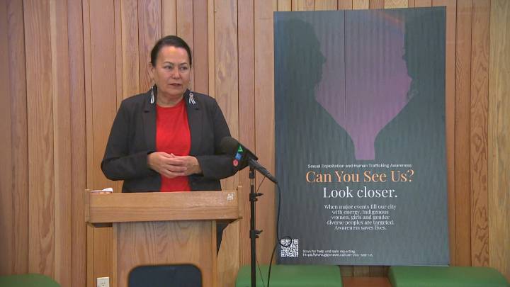 Ahead of Grey Cup, campaign highlights danger of sexual exploitation, trafficking