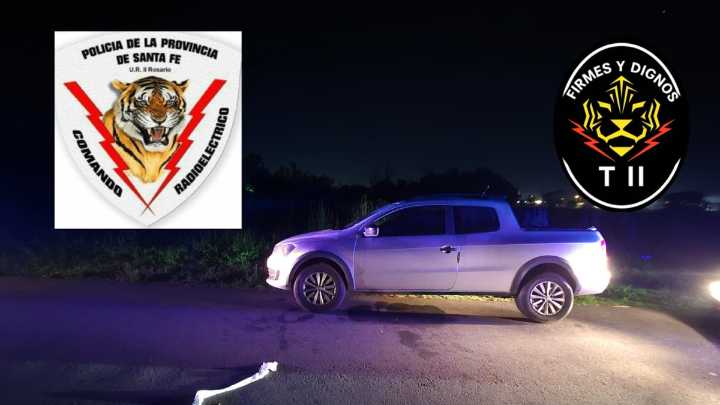Hallaron en el sur de Rosario una camioneta que fue robada tras un crimen en Pérez