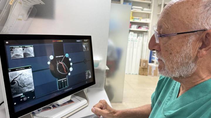El Hospital de la Ribera apuesta por la inteligencia artificial para analizar el flujo sanguíneo del corazón