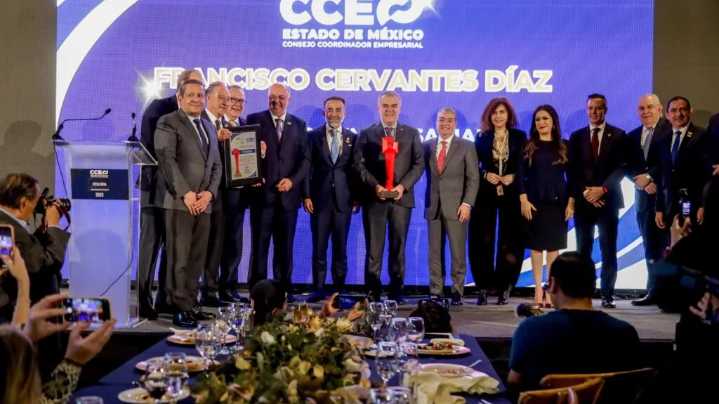 Entrega CCE EdoMéx Premio a la Excelencia Empresarial 2025