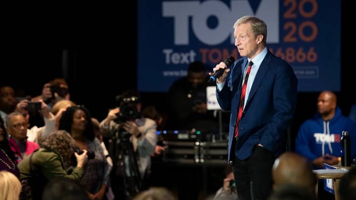 Billionaire activist Tom Steyer joins race to succeed Newsom as California governor