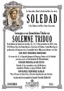 Solemne Triduo en honor a Nuestra Señora de la Soledad