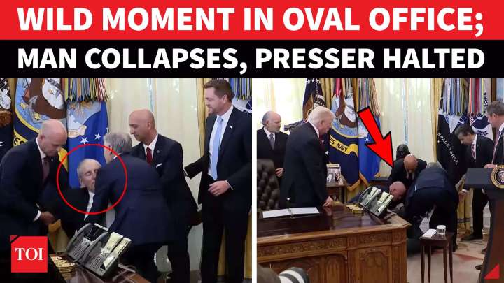 Emergency In Oval Office: Trump Abruptly Ends Presser; Reporters Removed After This Happened