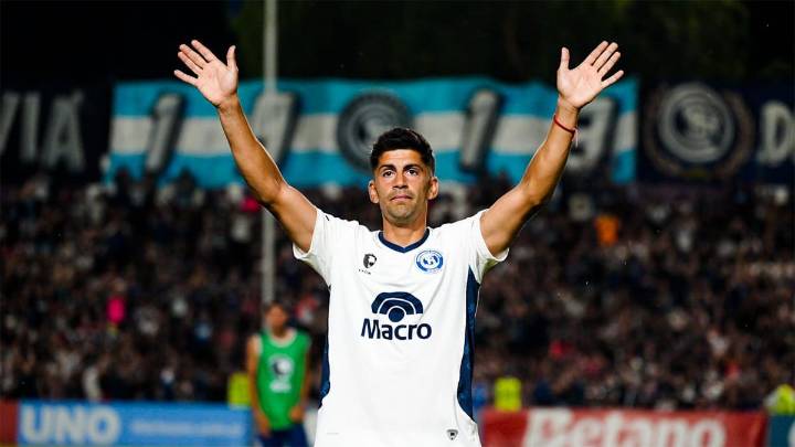 La emotiva despedida de Luciano Abecasis en su último partido en el Bautista Gargantini