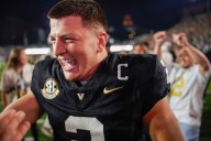 Deadspin | Diego Pavia, No. 14 Vanderbilt eager to tune out Kentucky