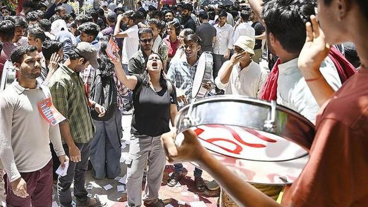 Voting goes underway for JNUSU elections