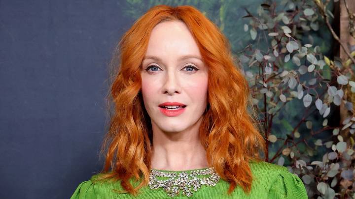 Christina Hendricks showcases jaw-dropping curves on date night with husband George Bianchini