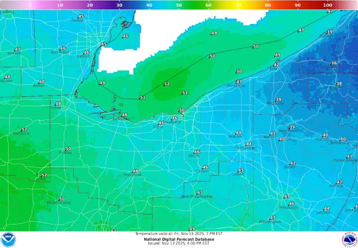 Ideal football weather on tap for OHSAA regional semifinals in Northeast Ohio