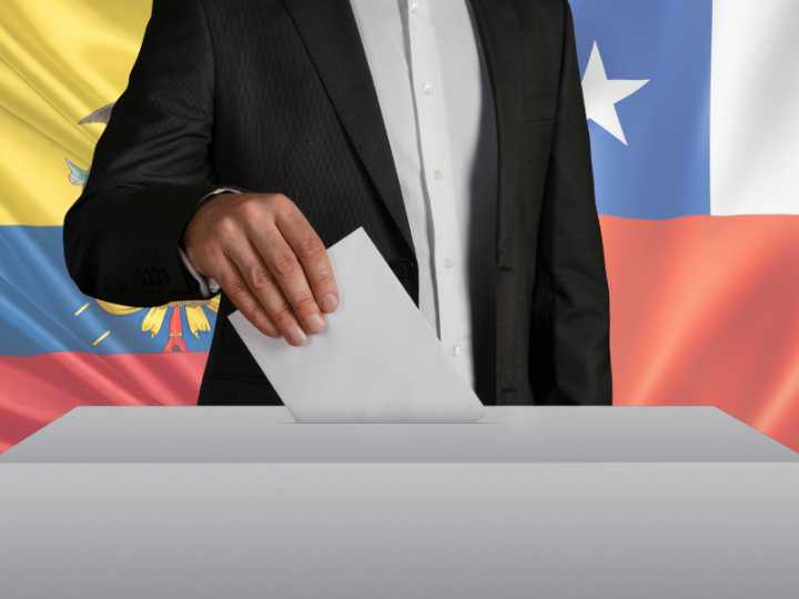 Elecciones clave en Latinoamérica: Chile cierra campañas presidenciales y Ecuador votará un referéndum y consulta popular