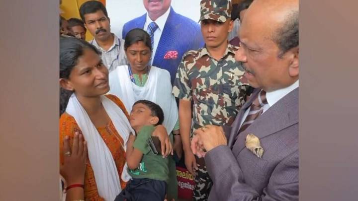 Watch: UAE-based Indian billionaire aids bedridden Kerala boy in recovery
