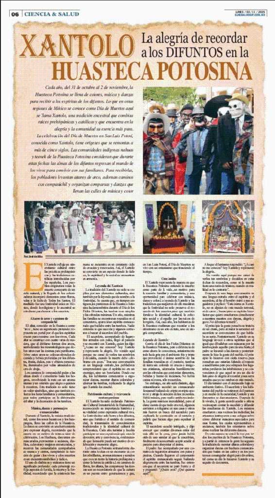 XANTOLO LA ALEGRÍA DE RECORDAR A LOS DIFUNTOS EN LA HUASTECA POTOSINA