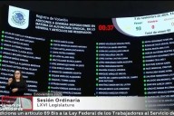 Aprueba Senado reforma sobre autonomía sindical