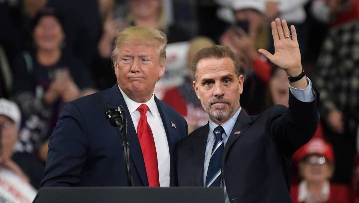 Trump Names Hunter Biden As His Running Mate So DOJ Will Stop Investigating Him