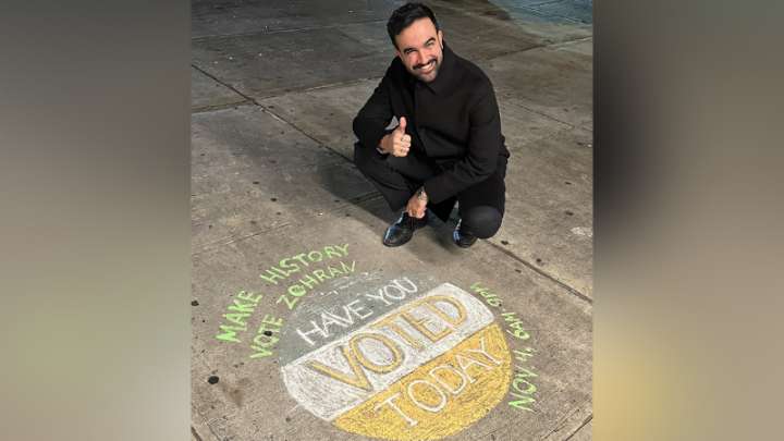 The Big Apple is now Blue as Democratic socialist Zohran Mamdani acknowledges win in Mayoral race