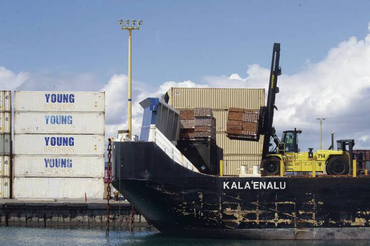 Interisland shipping rates at Young Brothers to rise