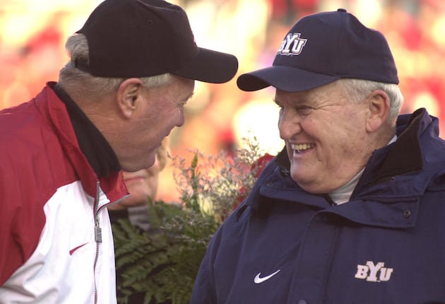 Remembering LaVell Edwards' last blast — and the 20 seconds that followed