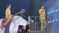 Watch Mahesh Babu's grand electric-bull entry at Varanasi event