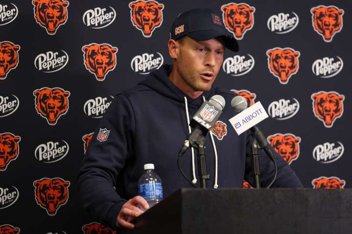 Ben Johnson, Bears reach top spot in NFC North after chaotic Week 11