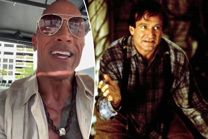How Dwayne 'The Rock' Johnson 'Jumanji 3' costume honors Robin Williams