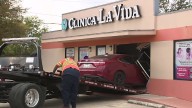Person crashes vehicle into clinic on West Side