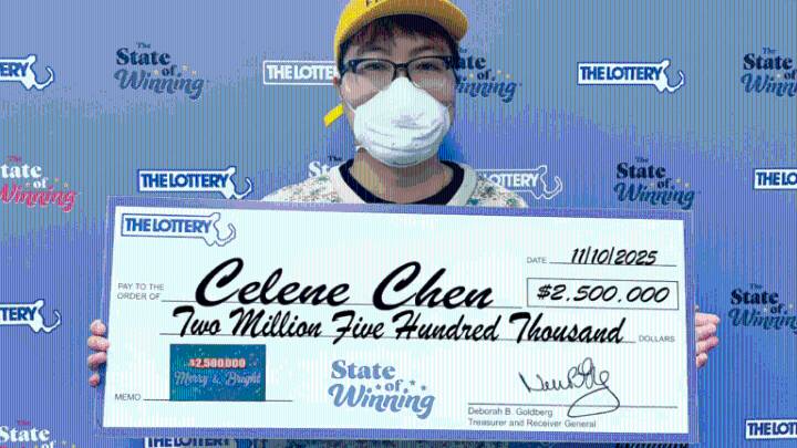 Boston woman plans to buy a house after $2.5 million scratch ticket win