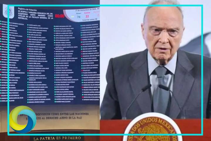 Senado acepta renuncia de Gertz Manero a la FGR; lanza convocatoria para elegir nuevo fiscal