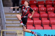 Irish League | Hat-trick hero has Crusaders cruising at Seaview while Bangor draw level at Portadown