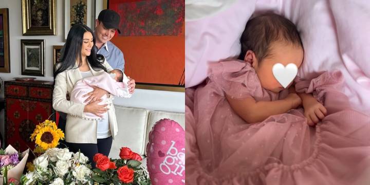 Christine, la hija de George Forsyth y Sonia La Torre, se roba el corazón de los seguidores con sus primeras imágenes