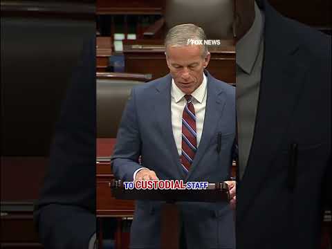 Thune speaks after Senate votes to END shutdown: 'Coming to the end' #shorts #foxnews #us