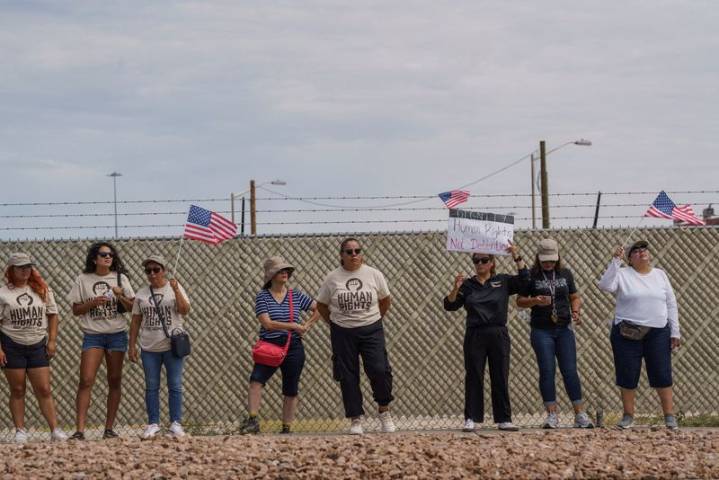Migrants at largest US detention camp face foul water, rotten food, congresswoman says