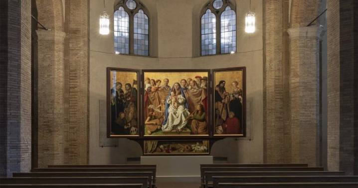 Vatican Unveils Altarpiece at Teutonic Cemetery Church, Honoring a Homeless Muse