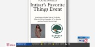 'Intisar's Favorite Things' event to help benefit Harvest Hope